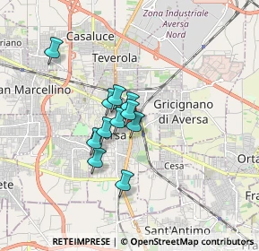 Mappa Via Matilde Serao, 81031 Aversa CE, Italia (1.20364)