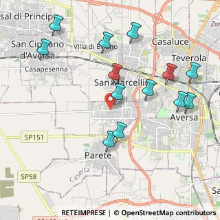 Mappa Presso il distributore di benzina Elvy, 81038 Trentola-Ducenta CE, Italia (2.37154)