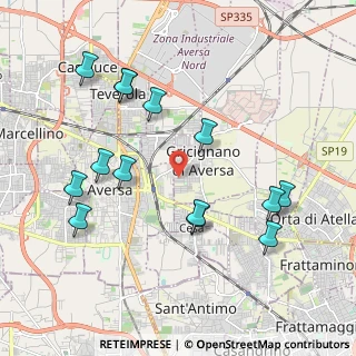 Mappa Via Giulio Cesare, 81030 Gricignano di Aversa CE, Italia (2.28143)