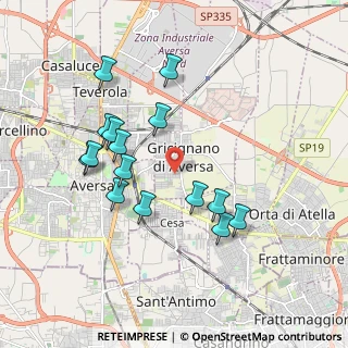 Mappa Via Dante Alighieri, 81030 Gricignano di Aversa CE, Italia (1.93933)