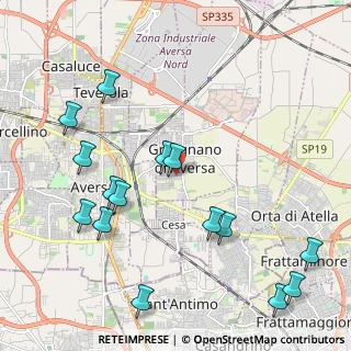 Mappa Via Dante Alighieri, 81030 Gricignano di Aversa CE, Italia (2.66133)