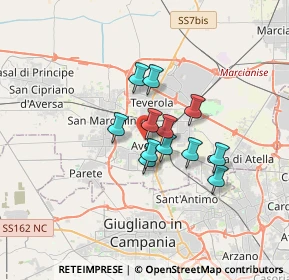 Mappa Piazza G.Marconi, 81031 Aversa CE, Italia (2.40583)