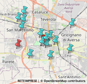 Mappa Piazza G.Marconi, 81031 Aversa CE, Italia (1.79867)