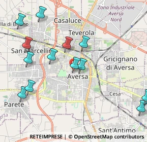 Mappa Piazza G.Marconi, 81031 Aversa CE, Italia (2.51692)