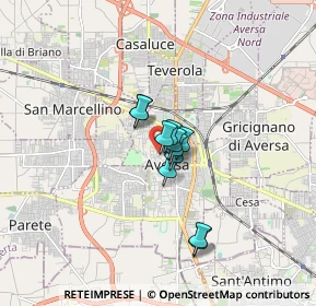 Mappa Piazza G.Marconi, 81031 Aversa CE, Italia (0.97636)