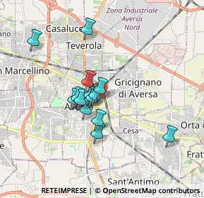 Mappa Via Obbligatoria, 81031 Aversa CE, Italia (1.44071)