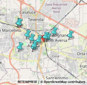 Mappa Via Obbligatoria, 81031 Aversa CE, Italia (1.5325)