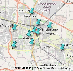 Mappa Via Obbligatoria, 81031 Aversa CE, Italia (1.82909)