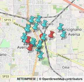 Mappa Via Obbligatoria, 81031 Aversa CE, Italia (0.73)