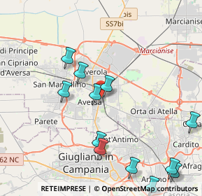 Mappa Via Obbligatoria, 81031 Aversa CE, Italia (5.18583)