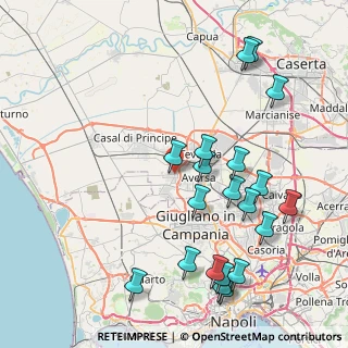 Mappa 81038 Trentola-ducenta CE, Italia (10.0855)