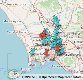 Mappa 81038 Trentola-ducenta CE, Italia (12.34842)