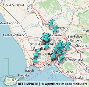 Mappa Via Ettore Corcioni, 81031 Aversa CE, Italia (10.94737)