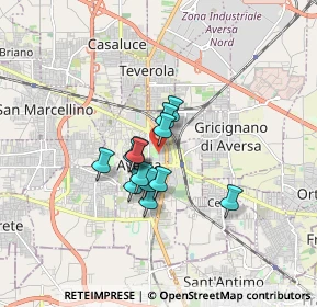 Mappa Via Ettore Corcioni, 81031 Aversa CE, Italia (1.18)