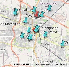 Mappa Via Ettore Corcioni, 81031 Aversa CE, Italia (1.82)