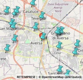 Mappa Via Ettore Corcioni, 81031 Aversa CE, Italia (2.85211)