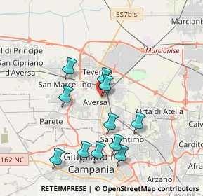 Mappa Via Ettore Corcioni, 81031 Aversa CE, Italia (3.96455)