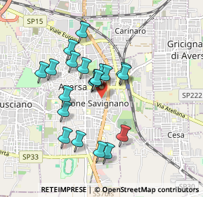 Mappa Via Dante Alighieri, 81031 Aversa CE, Italia (0.8215)