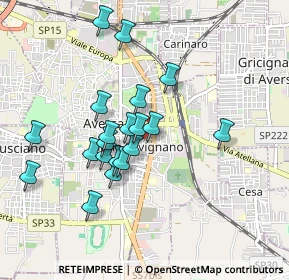 Mappa Via Dante Alighieri, 81031 Aversa CE, Italia (0.8535)