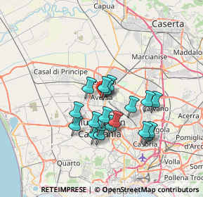 Mappa Via Francesco Orabona, 81031 Aversa CE, Italia (6.11105)