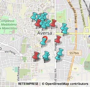 Mappa Via Francesco Orabona, 81031 Aversa CE, Italia (0.419)