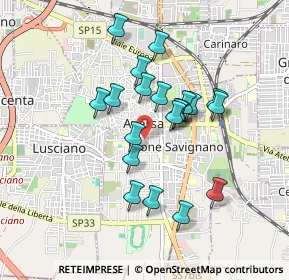 Mappa Via Francesco Orabona, 81031 Aversa CE, Italia (0.799)