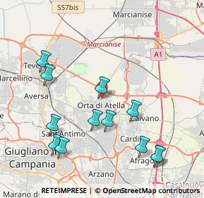 Mappa , 81030 Orta di Atella CE, Italia (4.70667)