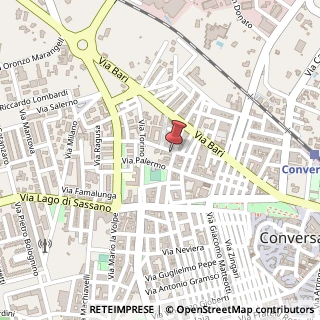 Mappa Via Simplicio, 34, 70014 Conversano, Bari (Puglia)