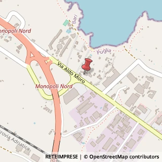 Mappa Viale Aldo Moro, 70043 Area Produttiva BA, Italia, 70043 Monopoli, Bari (Puglia)