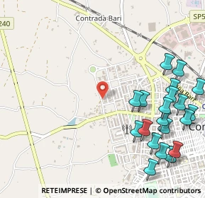 Mappa Via Raffaele Iacovazzo, 70014 Conversano BA, Italia (0.7365)