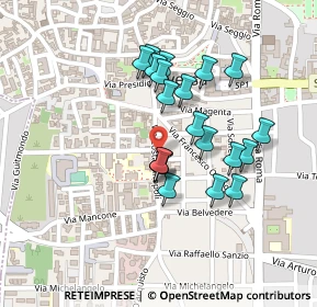 Mappa Via Costantinopoli, 81031 Aversa CE, Italia (0.2055)