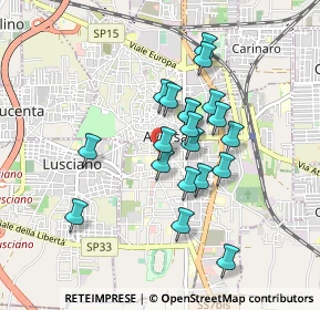 Mappa Via Costantinopoli, 81031 Aversa CE, Italia (0.776)