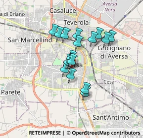 Mappa Via Costantinopoli, 81031 Aversa CE, Italia (1.33941)