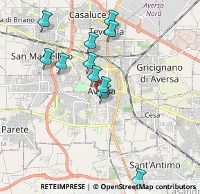 Mappa Via Costantinopoli, 81031 Aversa CE, Italia (1.92545)