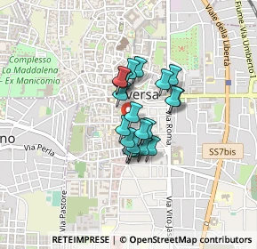 Mappa Via Costantinopoli, 81031 Aversa CE, Italia (0.273)