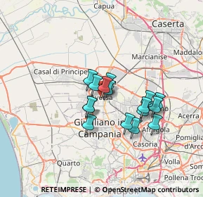 Mappa Via Costantinopoli, 81031 Aversa CE, Italia (5.41375)