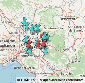 Mappa Via Sandro Pertini, 80033 Cicciano NA, Italia (9.53632)