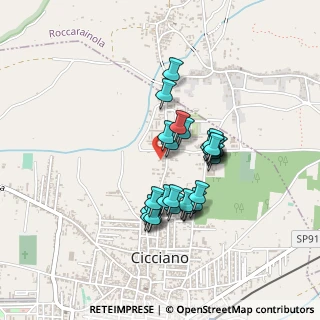 Mappa Via Sandro Pertini, 80033 Cicciano NA, Italia (0.38571)