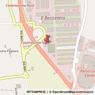 Mappa S.S. 100 Km.18 - Presso, Il Baricentro, 70010 Centri Commerc. Baricentro-Auchan BA, Italia, 70010 Casamassima, Bari (Puglia)