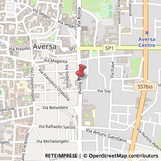 Mappa Via Roma, 86, 81031 Aversa, Caserta (Campania)