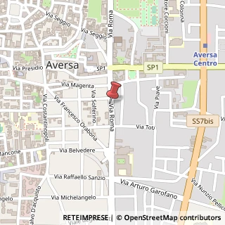 Mappa Via Roma, 108, 81031 Aversa, Caserta (Campania)