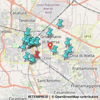Mappa Via Cardoni, 81030 Gricignano di Aversa CE, Italia (1.877)