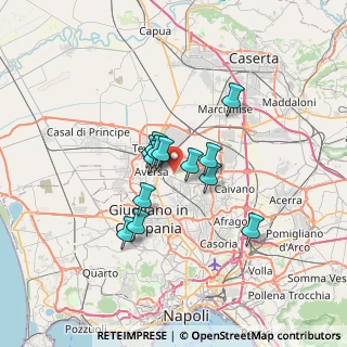 Mappa Via Cardoni, 81030 Gricignano di Aversa CE, Italia (4.99231)