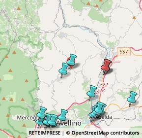 Mappa Via var, 83010 Grottolella AV, Italia (5.9795)