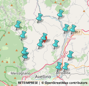 Mappa Via var, 83010 Grottolella AV, Italia (4.34214)