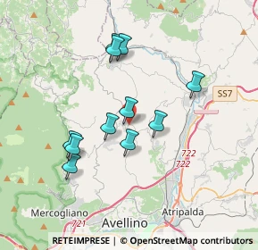 Mappa Via var, 83010 Grottolella AV, Italia (3.40636)