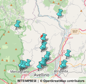 Mappa Via var, 83010 Grottolella AV, Italia (4.94)