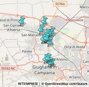 Mappa Via Marco Tullio Cicerone, 81031 Aversa CE, Italia (2.50154)