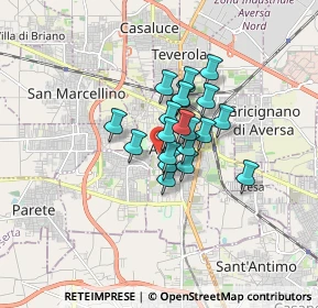 Mappa Via Cicerone, 81031 Aversa CE, Italia (1.073)