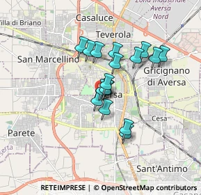 Mappa Via Cicerone, 81031 Aversa CE, Italia (1.34529)